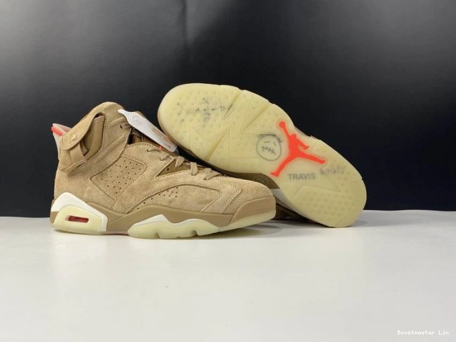 Bmlin Air British Khaki 6 Travis Retro Scott DH0690-200 Jordan 0818